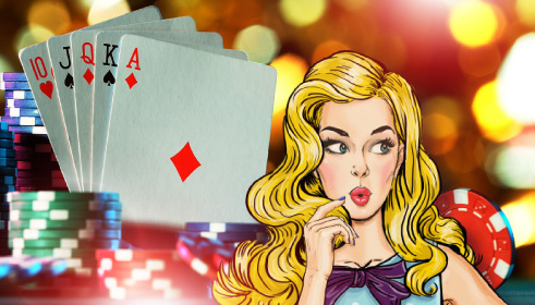 игра в карты на зеркале